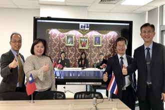 應用國際合作 中國醫藥大學和泰國皇太后大學簽署磨課師課程