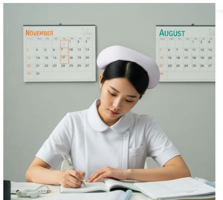想剛畢業就有好薪水，114年護理師考試將於11/8開跑!!!